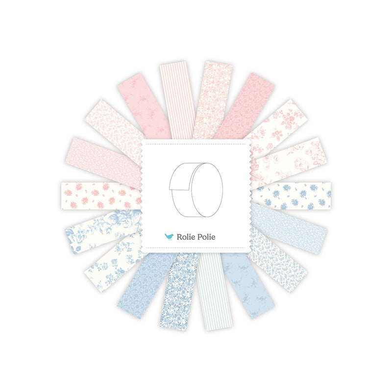 Rosewater Cottage 2.5 Inch Rolie Polie, 40 Pcs.