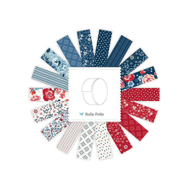 Star-Spangled Garden 2.5 Inch Rolie Polie, 40 Pcs.