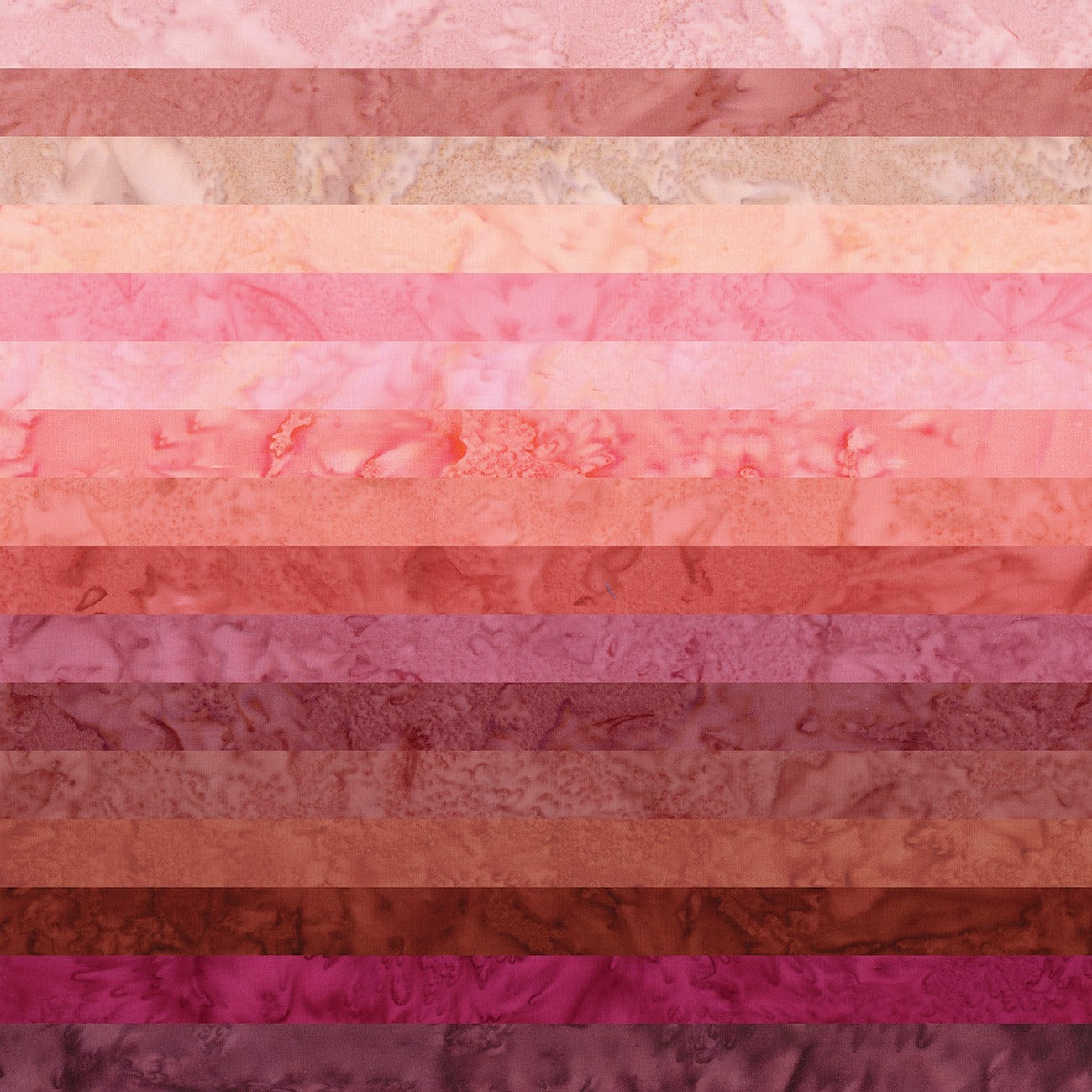 Batiks Hand-Dyes Canyon Shadows 2.5in Strips