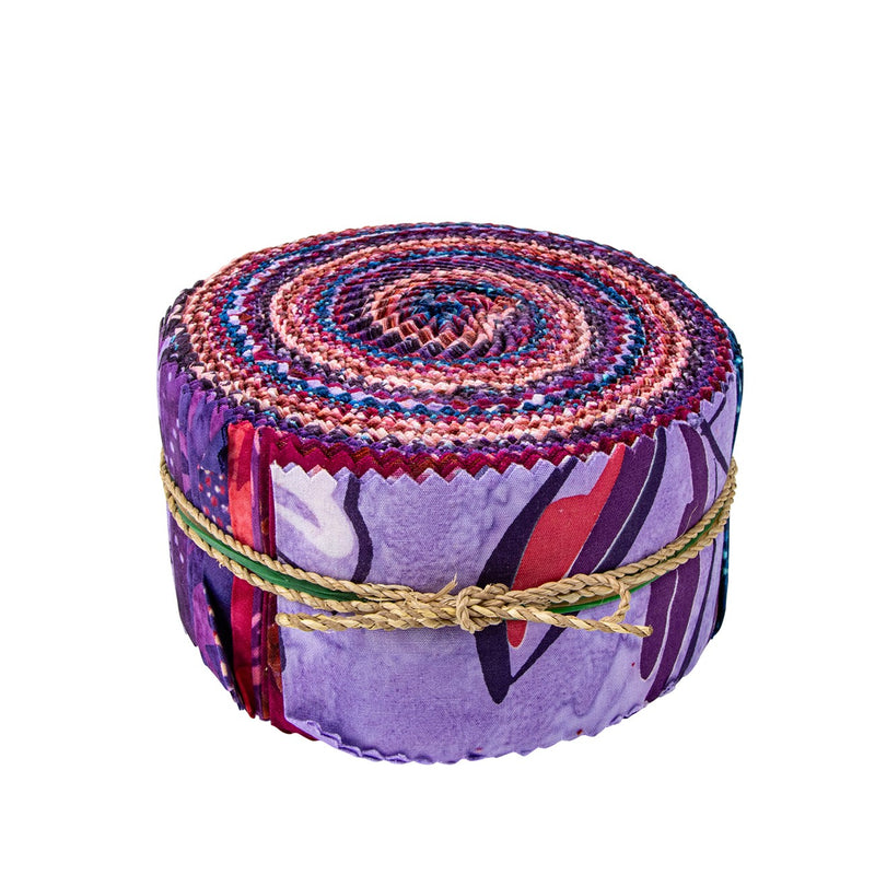 Batiks A Nod to Mod 2.5in Strips, 40pcs