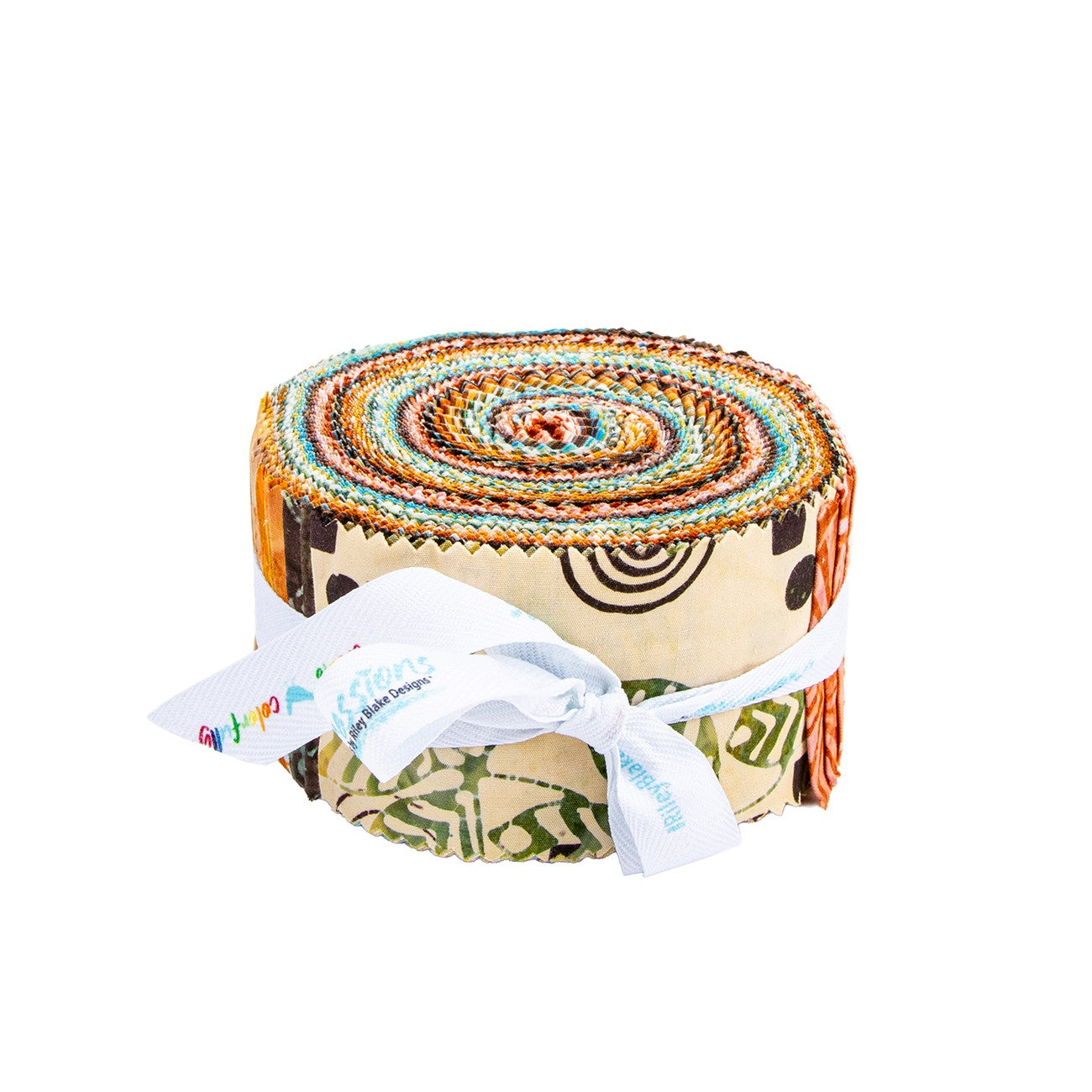 Batiks Kalinda 2.5in Strips, 40pcs/bundle