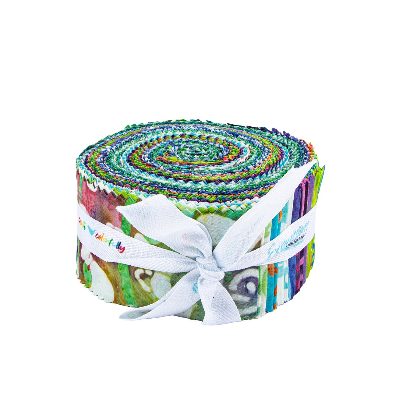 Batiks Bold in Bloom 2.5in Strips, 40pcs