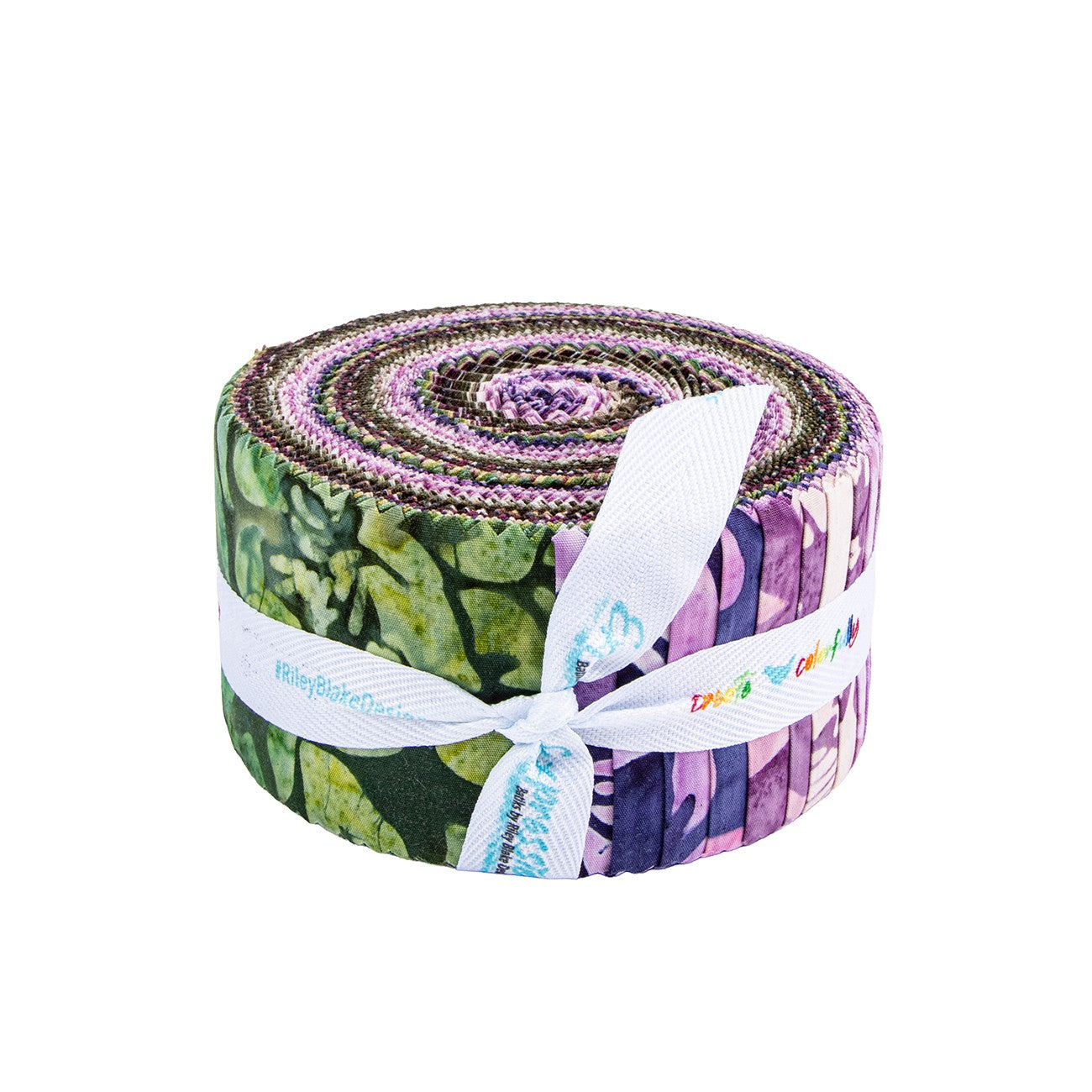 Batiks Backyard Birds 2.5in Strips, 40pcs