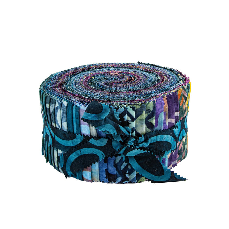 Batiks Arbor Grace 2.5 Inch Rolie Polie 40 Pcs.