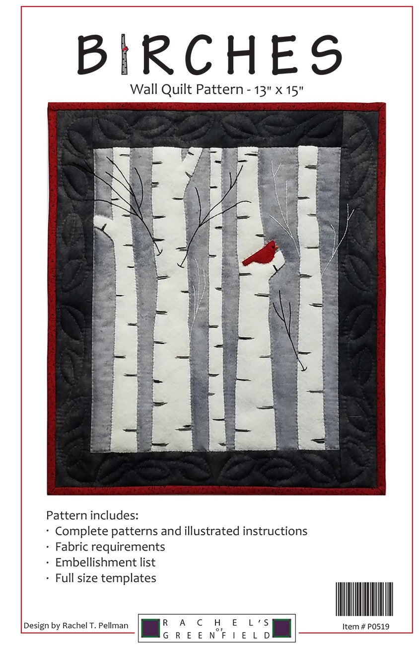 Birches Wall Quilt Pattern