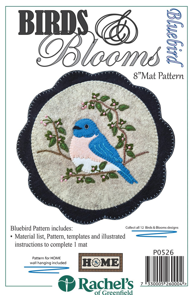 Bluebird Mat Pattern