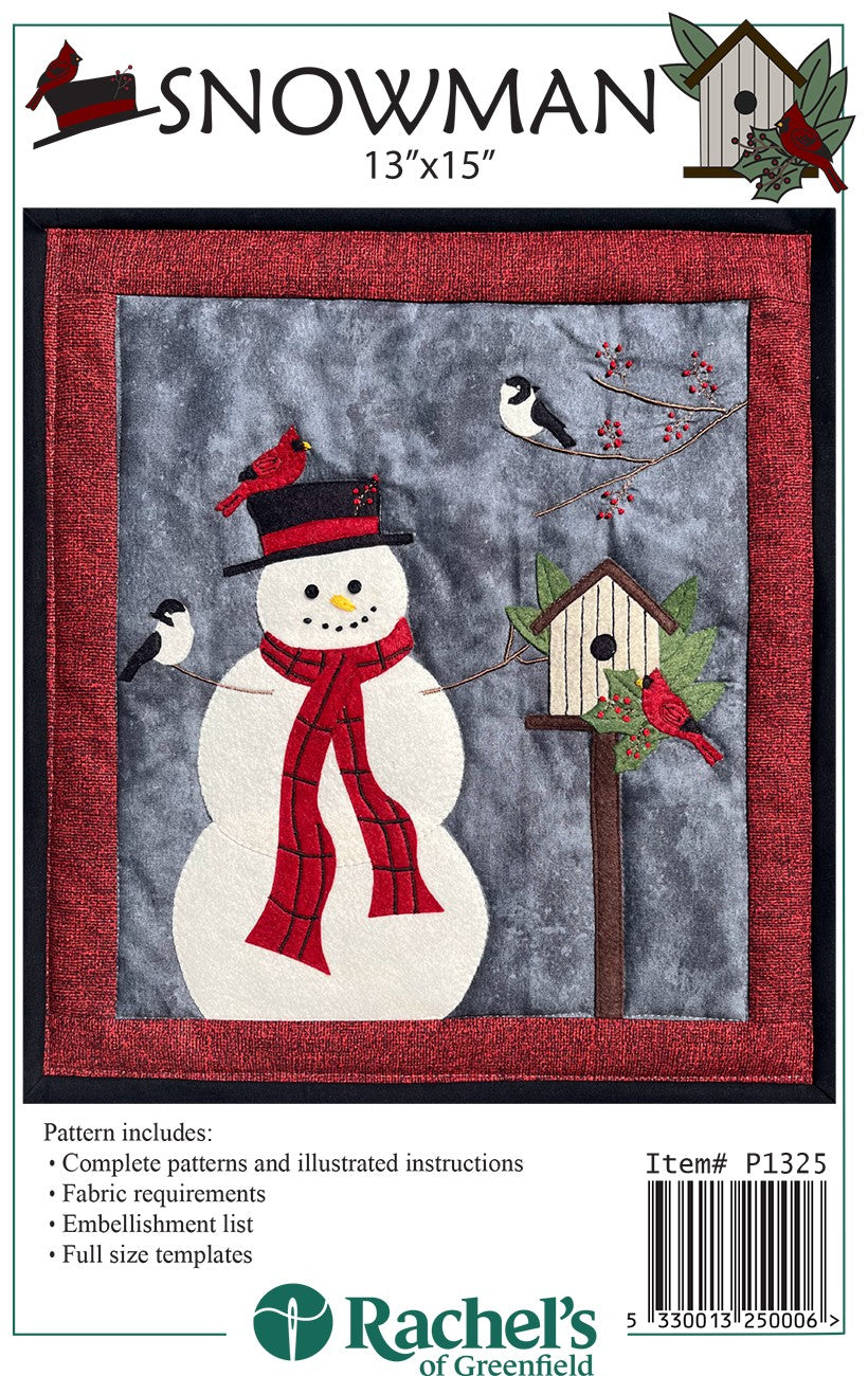 Snowman Wall Hanging Pattern