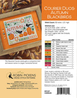 Courier Duos: Autumn Blackbirds