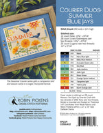 Courier Duos: Summer Blue Jays