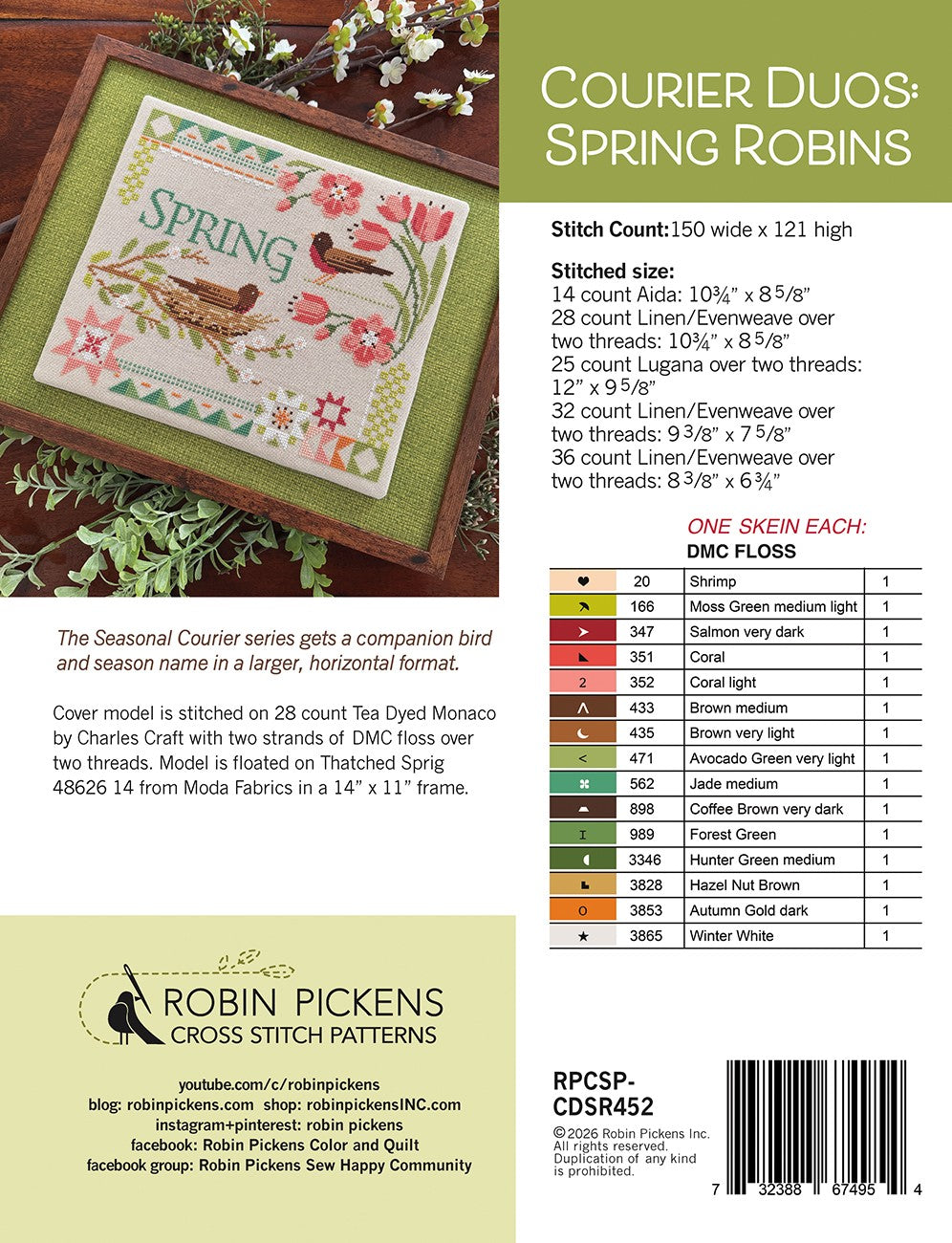Courier Duos: Spring Robins