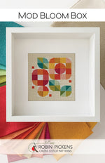 Mod Bloom Box Cross Stitch Pattern