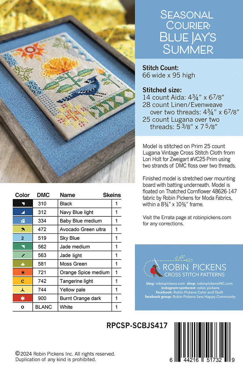 Seasonal Courier: Blue Jay's Summer