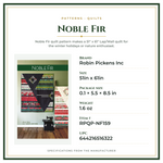 Product Specifications – Noble Fir