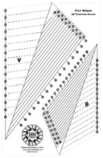 Fat Robin 16 Point Mariner's Compass Book and Ruler Combo