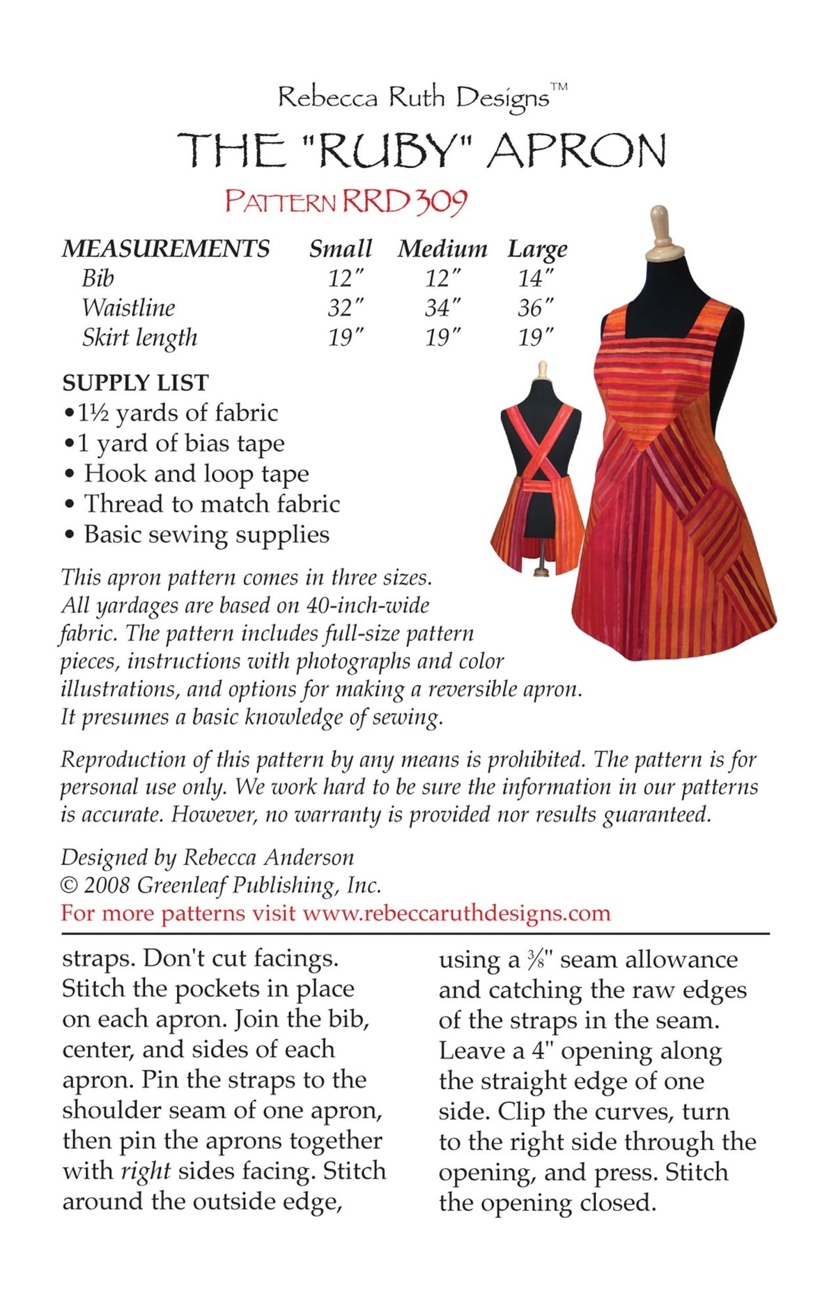 Ruby Apron