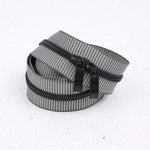 30in Handbag Zipper Smoke