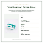 Product Specifications – 30in Handbag Zipper Tidal
