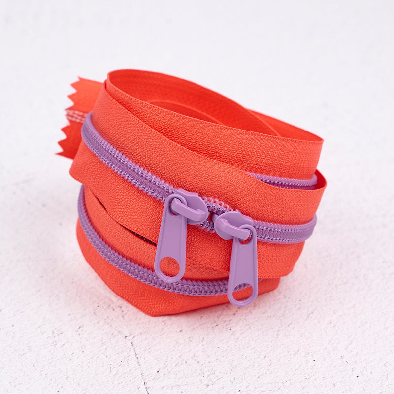 30in Handbag Zipper Lavender Citrus
