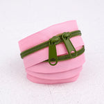 30in Handbag Zipper Olive Blossom