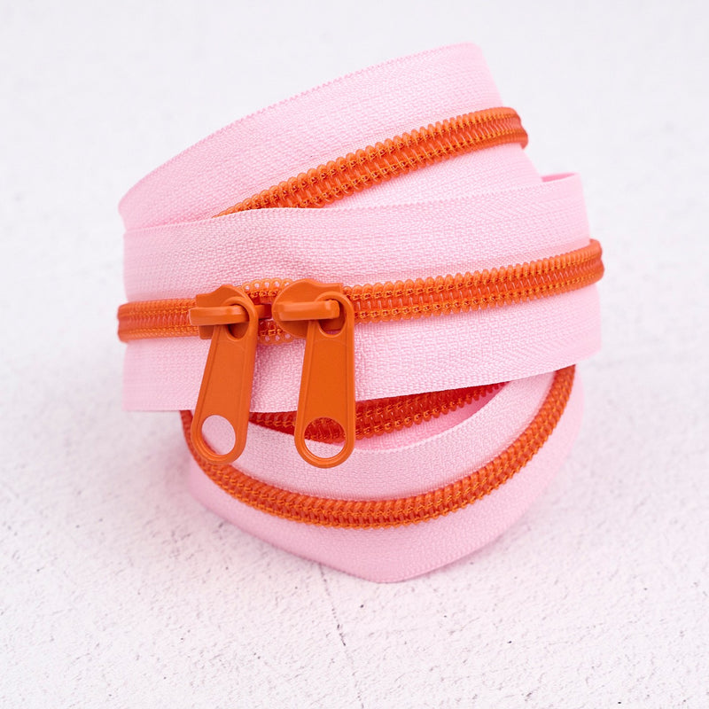 30in Handbag Zipper Grapefruit