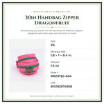 Product Specifications – 30in Handbag Zipper Dragonfruit