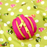 30in Handbag Zipper Razzle Lime