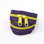 30in Handbag Zipper Electric Grape