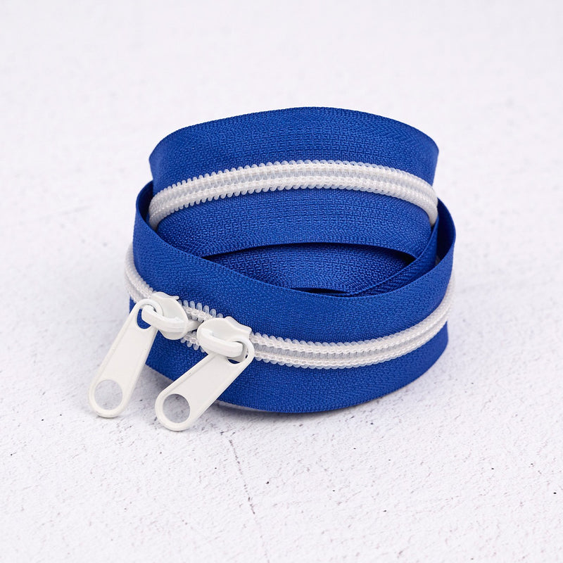30in Handbag Zipper Cobalt