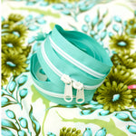 30in Handbag Zipper Beach Glass