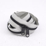 30in Handbag Zipper Smoke