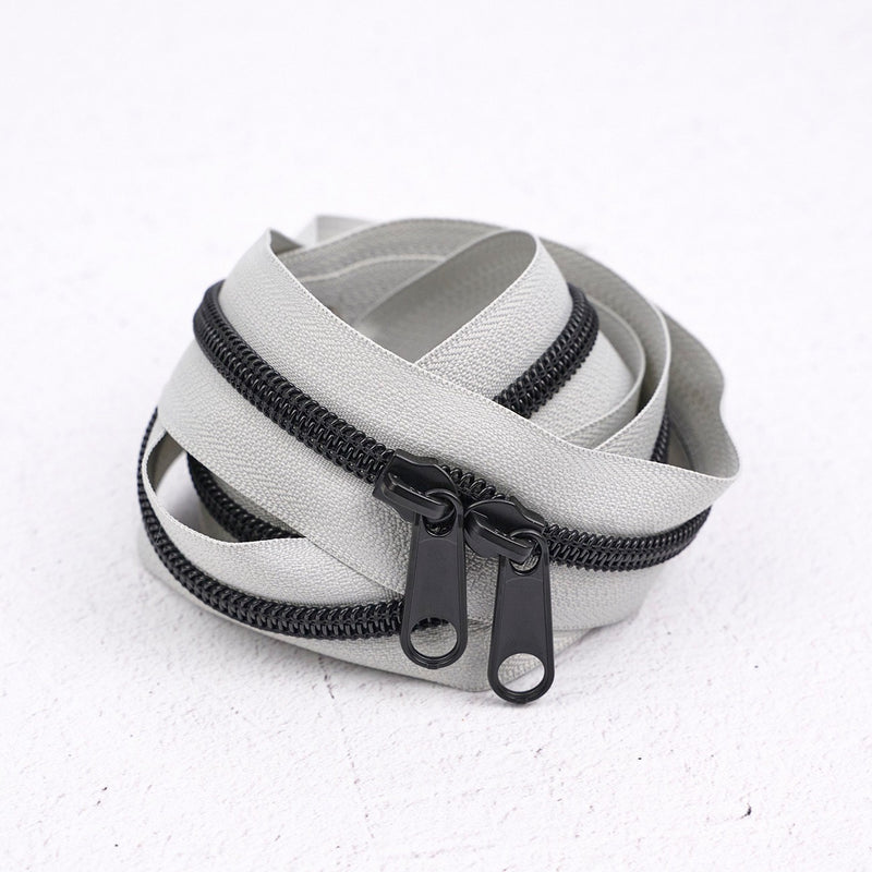 30in Handbag Zipper Smoke