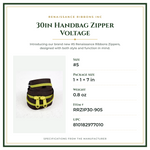 Product Specifications – 30in Handbag Zipper Voltage