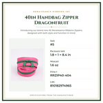Product Specifications – 40in Handbag Zipper Dragonfruit