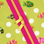 40in Handbag Zipper Razzle Lime