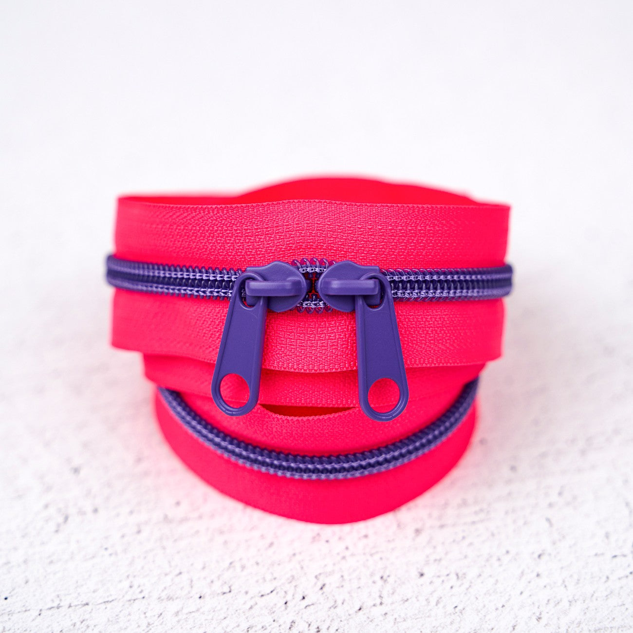 40in Handbag Zipper Raspberry Rave