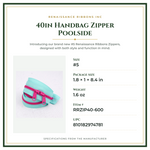 Product Specifications – 40in Handbag Zipper Poolside
