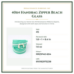 Product Specifications – 40in Handbag Zipper Beach Glass