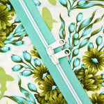 40in Handbag Zipper Beach Glass