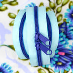 40in Handbag Zipper Saltwater Taffy