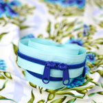 40in Handbag Zipper Saltwater Taffy