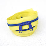 40in Handbag Zipper Electric Lime
