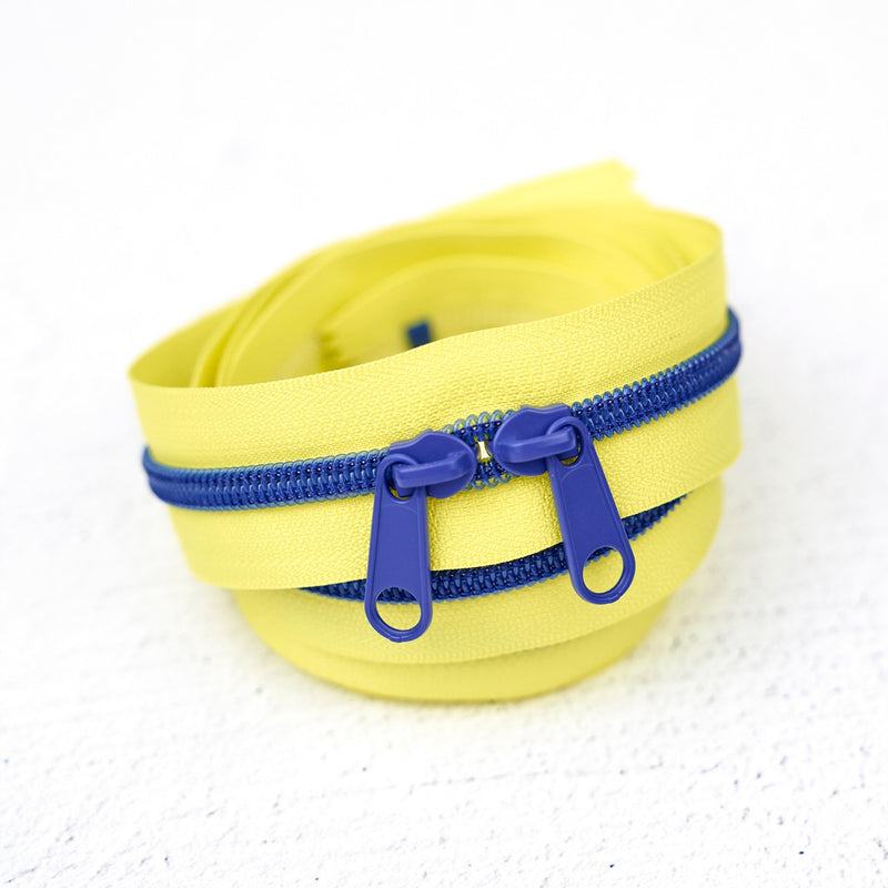 40in Handbag Zipper Electric Lime