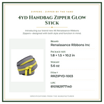 Product Specifications – 4yd Handbag Zipper Glow Stick