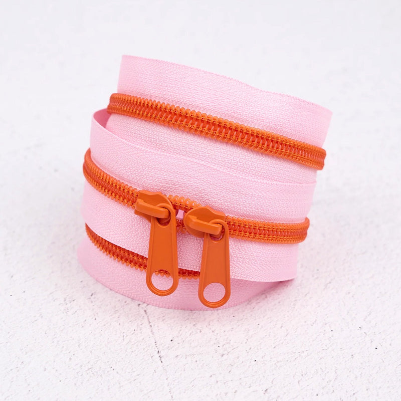 4 Yard Handbag Zipper Grapefruit