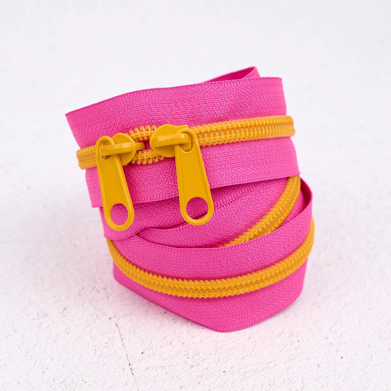 4 Yard Handbag Zipper Pink Lemonade