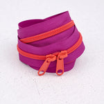 4 Yard Handbag Zipper Grape Slushy