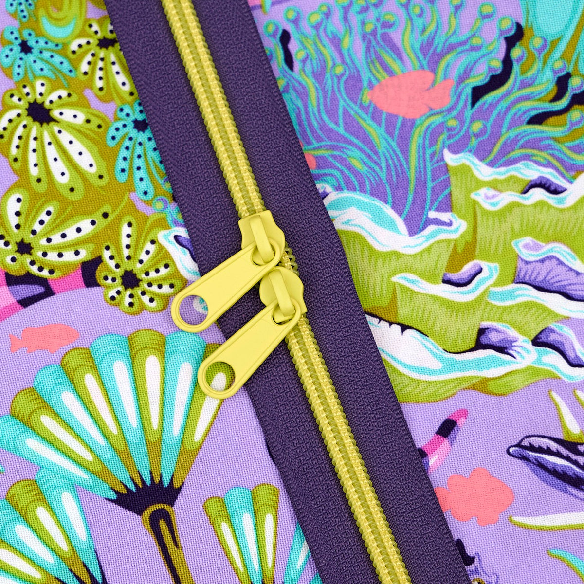 4 Yard Handbag Zipper Electric Grape