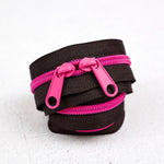 4 Yard Handbag Zipper Neon Rose