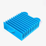 Ruler Stand 10 Slot 3in Blue