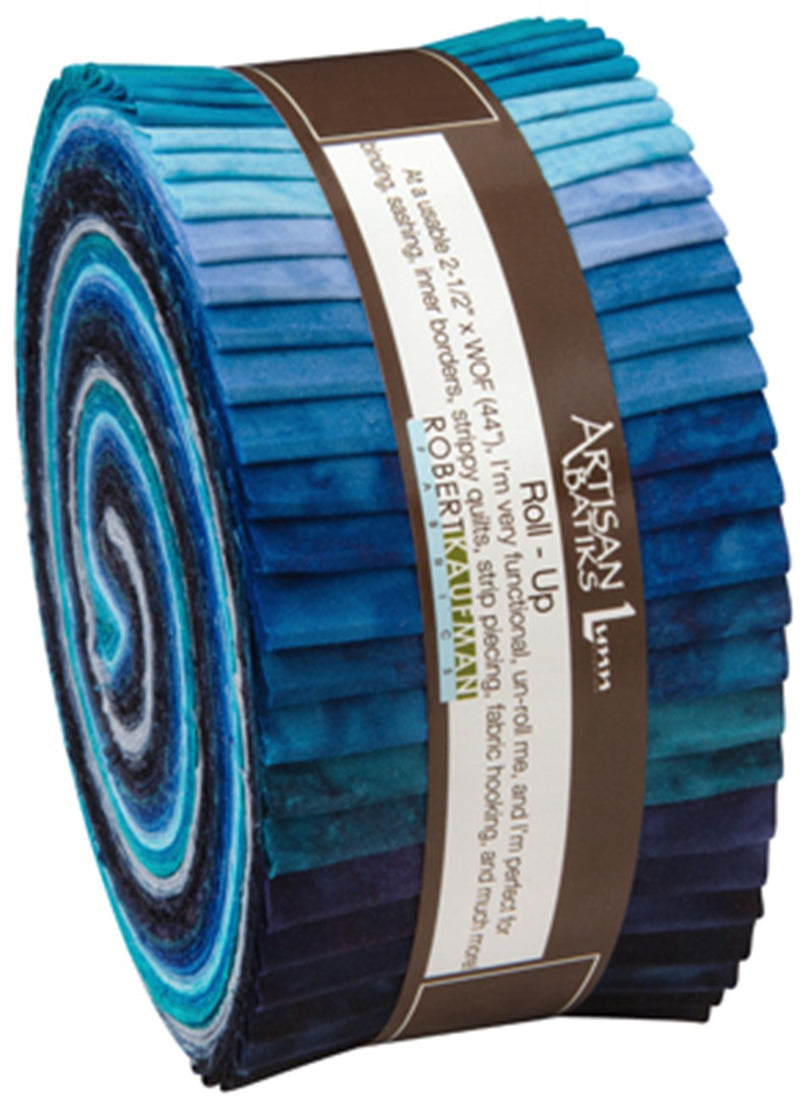 2.5in Strips Prisma Dyes Open Waters, 40pcs/bundle